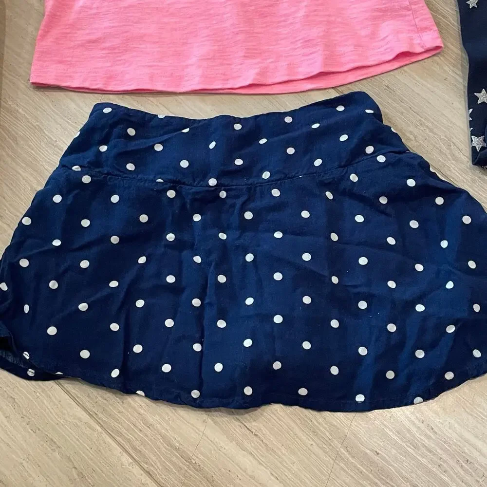 J.Crew Crewcuts Gap Lot of 4 Shirt Bottoms Skort Skirt Leggings Joggers Trip 3T